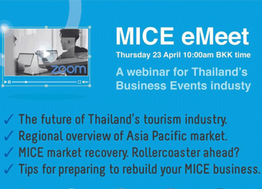 MICE eMeet Restart Thailand's Business Events (MICE) Industry