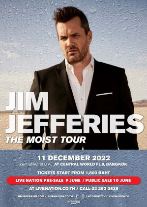 Jim Jefferies The Moist Tour in Bangkok