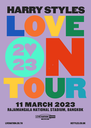 HARRY STYLES PRESENTS LOVE ON TOUR 2023 BANGKOK