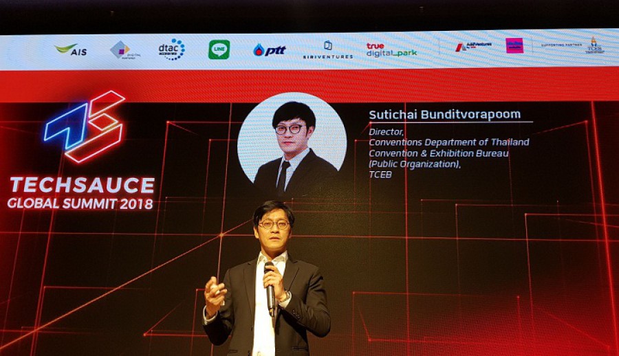 The press conference of Techsauce Global Summit 2018