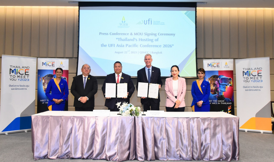 สมาคมการแสดงสินค้าโลกเลือกไทย จัดงาน UFI Asia-Pacific Conference 2026
