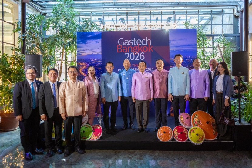 Thailand Takes Spotlight in Italy as Gastech 2026 Host,  Aiming to Shape Global Energy and Anticipating 385 Million EUR Economic Boost
