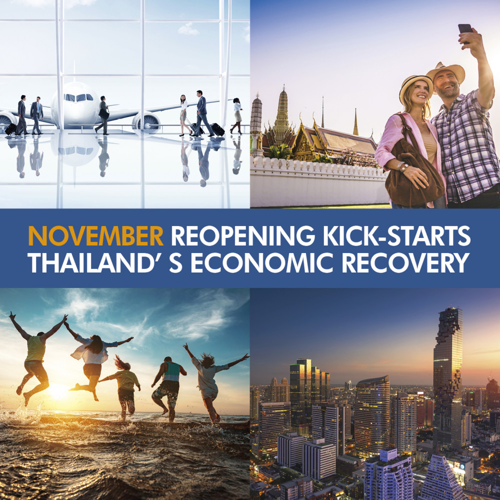 November Reopening Kick-Starts Thailand’ s Economic Recovery. 