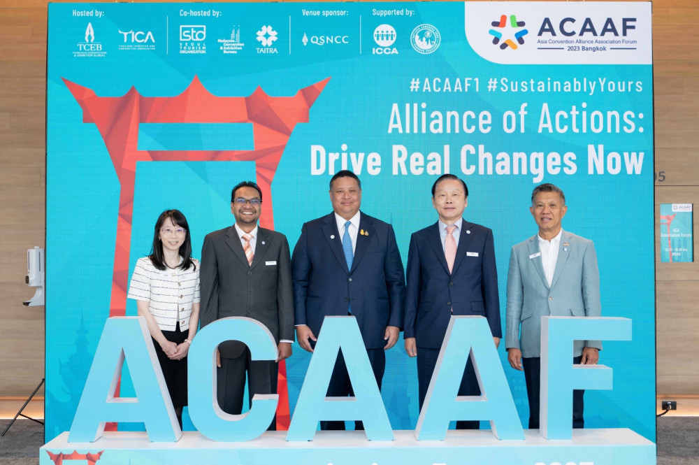 TCEB and TICA Hosted a Successful Inaugural Asia Convention Alliance Association Forum (ACAAF) in Bangkok 