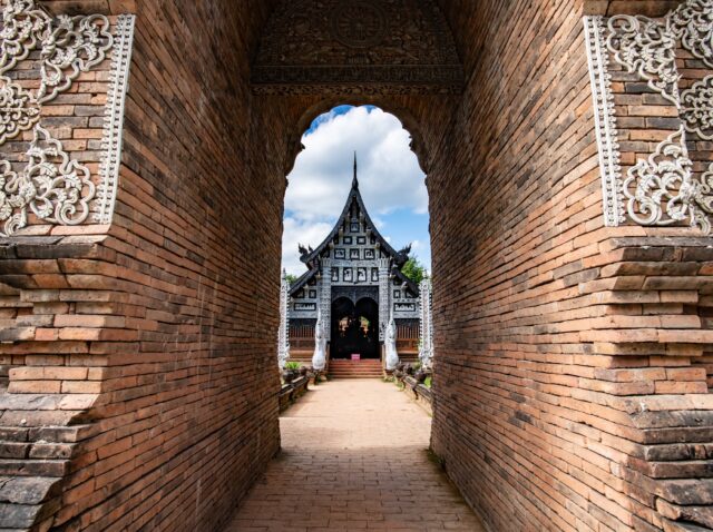 Lokmolee Temple in Chiangmai province, Thailand.